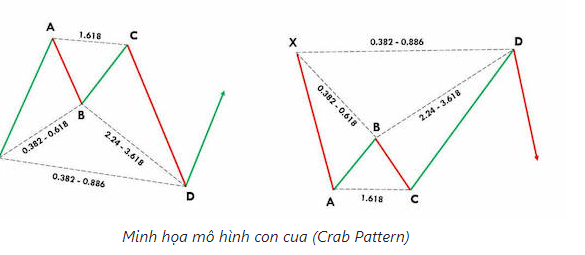 Mô hình con cua là gì? Cách giao dịch với Crab Pattern hiệu quả