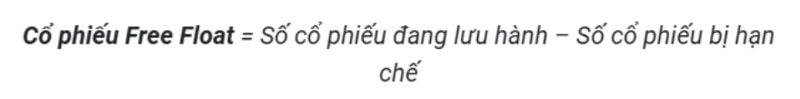 Free Float là gì? Cách tính Free Float trong chứng khoán