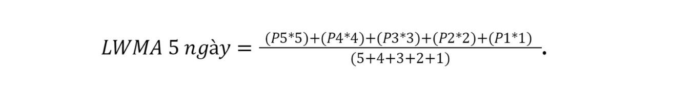 Đường LWMA là gì? Tìm hiểu công thức và ý nghĩa của đường LWMA