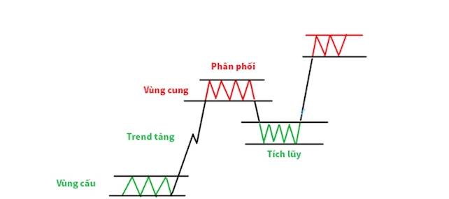 Vùng cung cầu trong Forex và nguyên tắc sử dụng hiệu quả