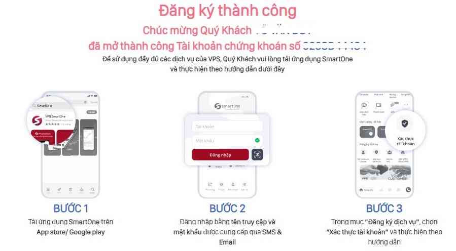 Mở tài khoản VPS thành công Cách Mở Tài Khoản Chứng Khoán VPS 2025: Hướng Dẫn Chi Tiết Cho Người Mới Bắt Đầu